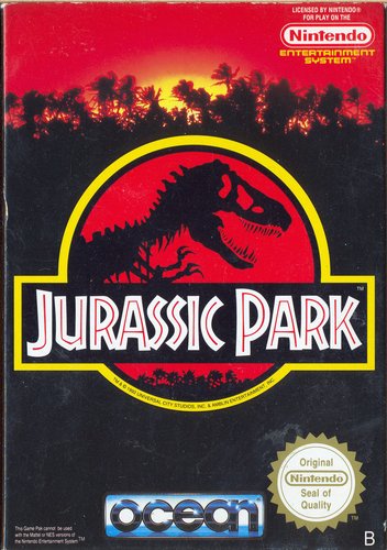 Photo de la boite de Jurassic Park